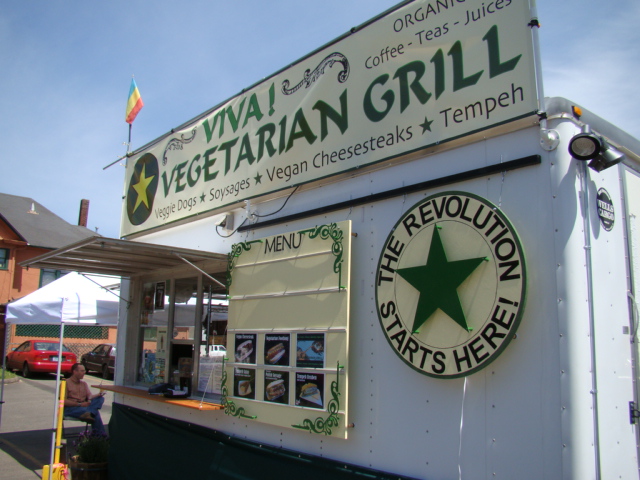 Viva! Vegetarian Grill Food Cart Eugene, Oregon